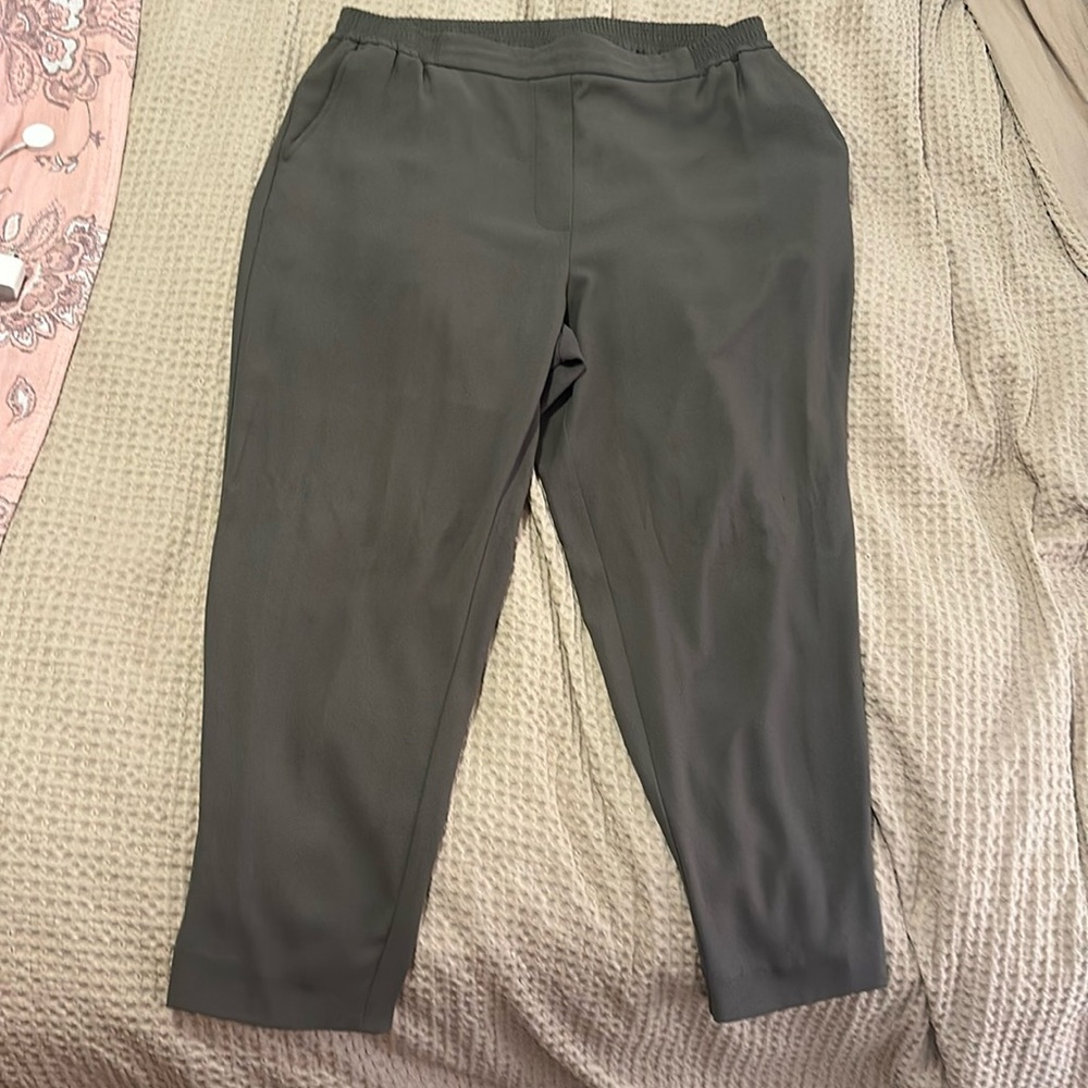 Anthropology Olive Green Trouser- Large